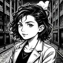 Black and White Comic